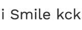 The i Smile kck website scrolling logo